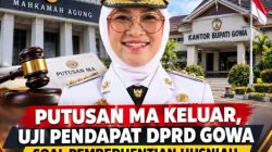 Putusan MA Keluar, Uji Pendapat DPRD Gowa soal Pemberhentian Husniah Dikabulkan