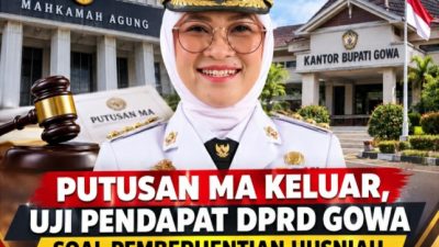 Putusan MA Keluar, Uji Pendapat DPRD Gowa soal Pemberhentian Husniah Dikabulkan