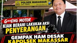 Geng Motor Kian Berani Lakukan Aksi Penyerangan, Gempak HAM Desak Kapolsek Makassar Evaluasi Total