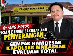 Geng Motor Kian Berani Lakukan Aksi Penyerangan, Gempak HAM Desak Kapolsek Makassar Evaluasi Total