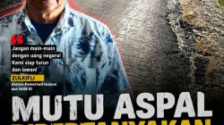 Mutu Aspal Dipersoalkan, Aktivis Siap Bergerak Soroti Proyek Long Segment Rantepao Rp6,5 Miliar