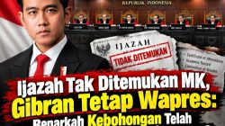 Ijazah Tak Ditemukan MK, Gibran Tetap Wapres: Benarkah Kebohongan Telah Mengantar ke Kursi Kekuasaan?