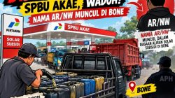Solar Subsidi Diduga Dilangsir Berulang di SPBU Akae, Waduh! Nama AR/NW Muncul di Bone