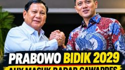 Prabowo Bidik Kemenangan 2029, AHY Disebut Punya Modal Politik untuk Jadi Cawapres