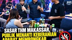 Operasi Gabungan Sasar THM Makassar, Publik Menanti Keberanian Aparat Membongkar Jaringan Narkoba