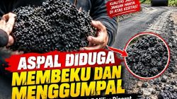 Aspal Diduga Membeku dan Menggumpal, Proyek Long Segment Rp6,5 Miliar Rantepao–Sa’dan Didesak Diuji
