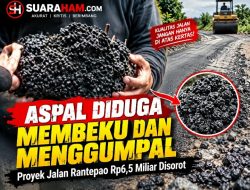 Aspal Diduga Membeku dan Menggumpal, Proyek Long Segment Rp6,5 Miliar Rantepao–Sa’dan Didesak Diuji