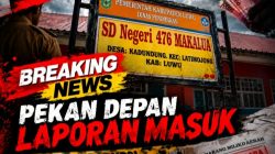 BREAKING NEWS: Pekan Depan Laporan Masuk, Koalisi Desak APH Bongkar Dugaan Penyalahgunaan Aset SDN 476 Makalua