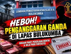 Heboh! Penganggaran Ganda di Lapas Bulukumba, Presiden PSMP Desak Penelusuran Anggaran Dan di Audit