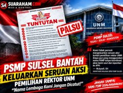 PSMP Sulsel Bantah Keluarkan Seruan Aksi Pemilihan Rektor UNM, Mulyadi: Jangan Catut Nama Kami!