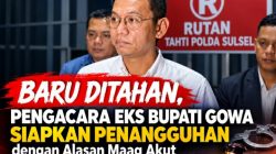 Baru Ditahan, Pengacara Eks Bupati Gowa Siapkan Penangguhan dengan Alasan Maag Akut