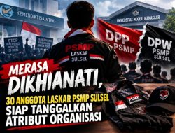 Merasa Dikhianati, 30 Anggota Laskar PSMP Sulsel Siap Tanggalkan Atribut Organisasi
