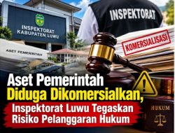 Aset Pemerintah Diduga Dikomersialkan, Inspektorat Luwu Tegaskan Risiko Pelanggaran Hukum